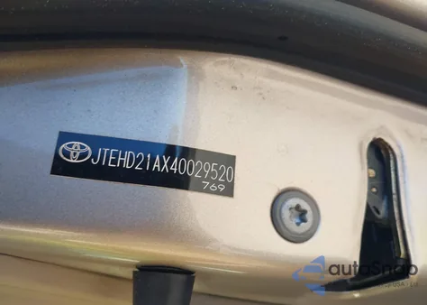 2004 Toyota Highlander from USA, damaged, VIN JTEHD21AX40029520